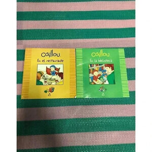Caillou Story is in Spanish Books